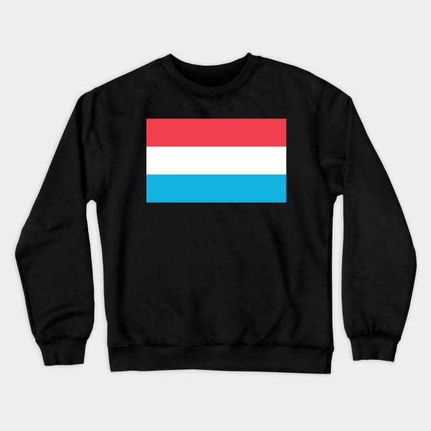 Luxembourg Crewneck Sweatshirt by Wickedcartoons